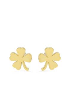 Jennifer Meyer серьги-гвоздики из желтого золота