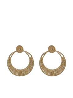 Johanna Ortiz серьги-кольца Topographical