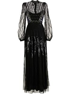 Temperley London платье Gene с пайетками