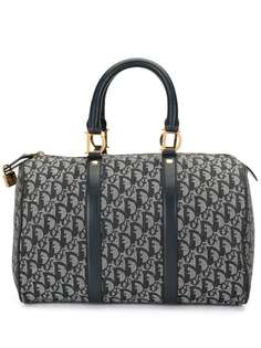 Christian Dior сумка-тоут Boston pre-owned с узором Trotter