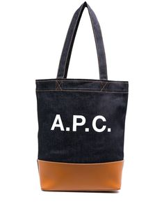 A.P.C. сумка-тоут Axelle с логотипом