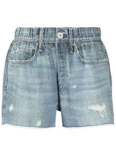 Rag & Bone джинсовые шорты с прорезями