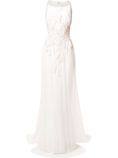 Saiid Kobeisy платье с кристаллами