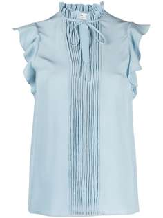Etro блузка со сборками на рукавах