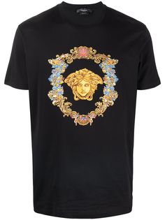 Versace футболка с принтом Medusa