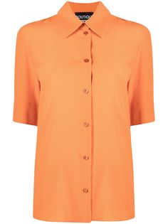 Boutique Moschino рубашка с укороченными рукавами и воротником