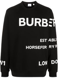 Burberry толстовка с логотипом Horseferry