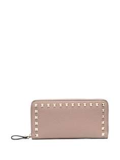 Valentino Garavani кошелек Rockstud на молнии