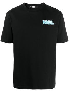 Karl Lagerfeld футболка с логотипом