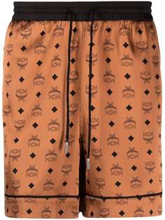 MCM шорты с монограммой