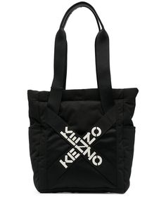 Kenzo дутая сумка-тоут с логотипом