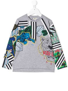 Kenzo Kids jungle graphic sweatshirt