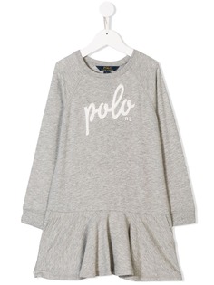 Ralph Lauren Kids трикотажное платье Polo