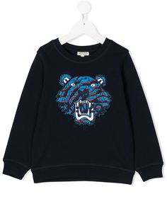 Kenzo Kids tiger motif sweatshirt