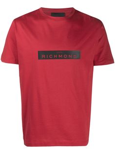 John Richmond футболка с логотипом