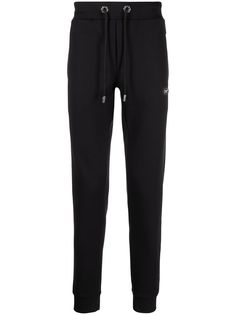 Philipp Plein спортивные брюки с нашивкой-логотипом