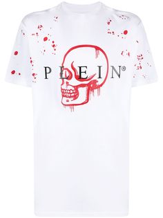 Philipp Plein футболка с логотипом Skull