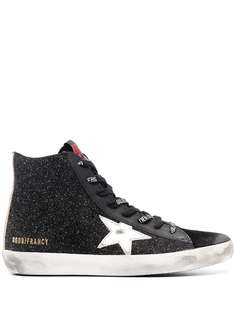Golden Goose высокие кеды Francy