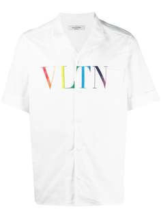 Valentino рубашка с логотипом VLTN
