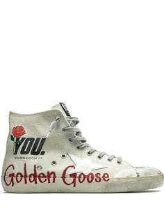 Golden Goose высокие кеды Francy