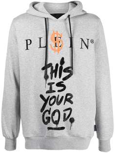 Philipp Plein худи с принтом This is your god