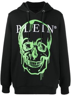 Philipp Plein худи с декором Skull и кристаллами