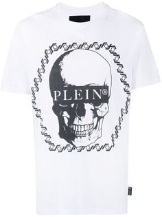 Philipp Plein футболка с круглым вырезом и графичным принтом