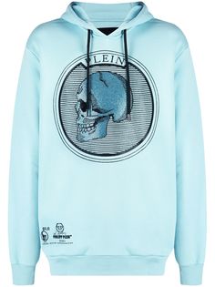 Philipp Plein худи с декором Skull