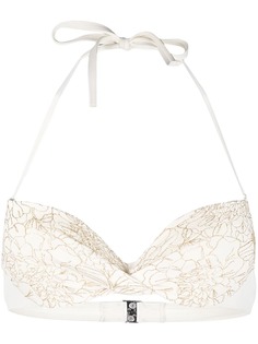 Ermanno Scervino лиф бикини с вышивкой