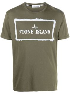 Stone Island футболка с логотипом