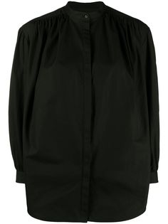 Jil Sander рубашка без воротника с пышными рукавами