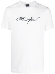 Emporio Armani футболка с логотипом