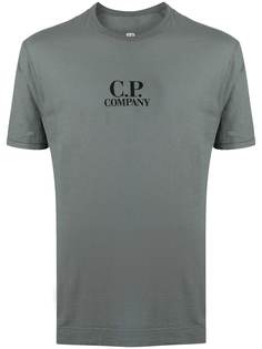 C.P. Company футболка с круглым вырезом и логотипом
