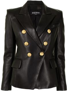 Balmain двубортный блейзер