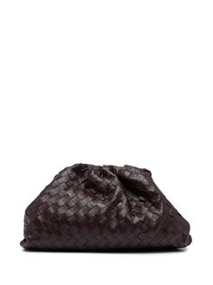 Bottega Veneta клатч The Pouch с плетением Intrecciato