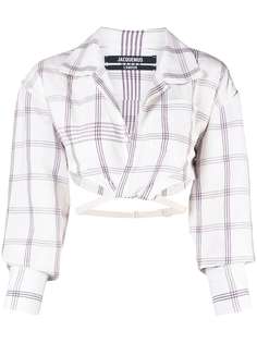 Jacquemus укороченная рубашка La chemise Laurier