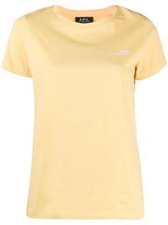 A.P.C. футболка с короткими рукавами