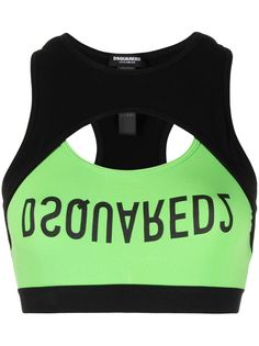 Dsquared2 спортивный бюстгальтер с логотипом