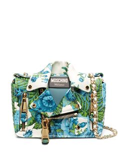 Moschino сумка на плечо с цветочным принтом