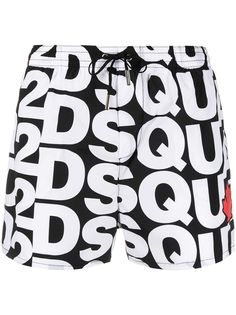 Dsquared2 плавки-шорты с логотипом