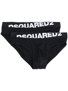 Dsquared2 комплект из двух трусов с логотипом