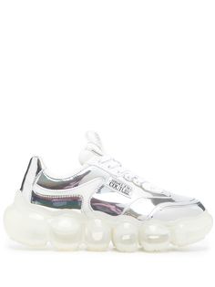 Versace Jeans Couture chunky-sole metallic sneakers