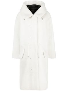 Mr & Mrs Italy reversible hooded parka coat