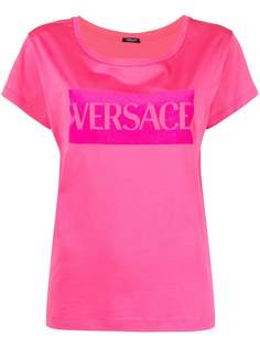 Versace футболка с логотипом