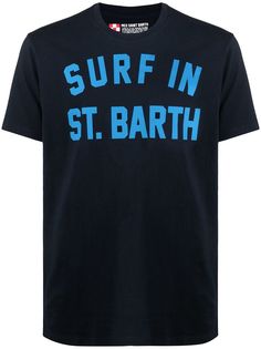 Mc2 Saint Barth футболка с принтом Surf in St. Barth
