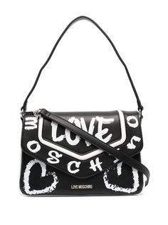 Love Moschino сумка-тоут из искусственной кожи с принтом