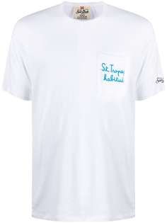Mc2 Saint Barth футболка с вышивкой