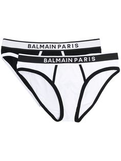 Balmain трусы-брифы с логотипом