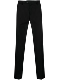 Trussardi строгие брюки в тонкую полоску