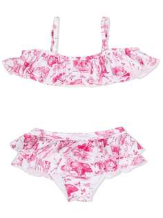 Monnalisa ruffled bandeau bikini